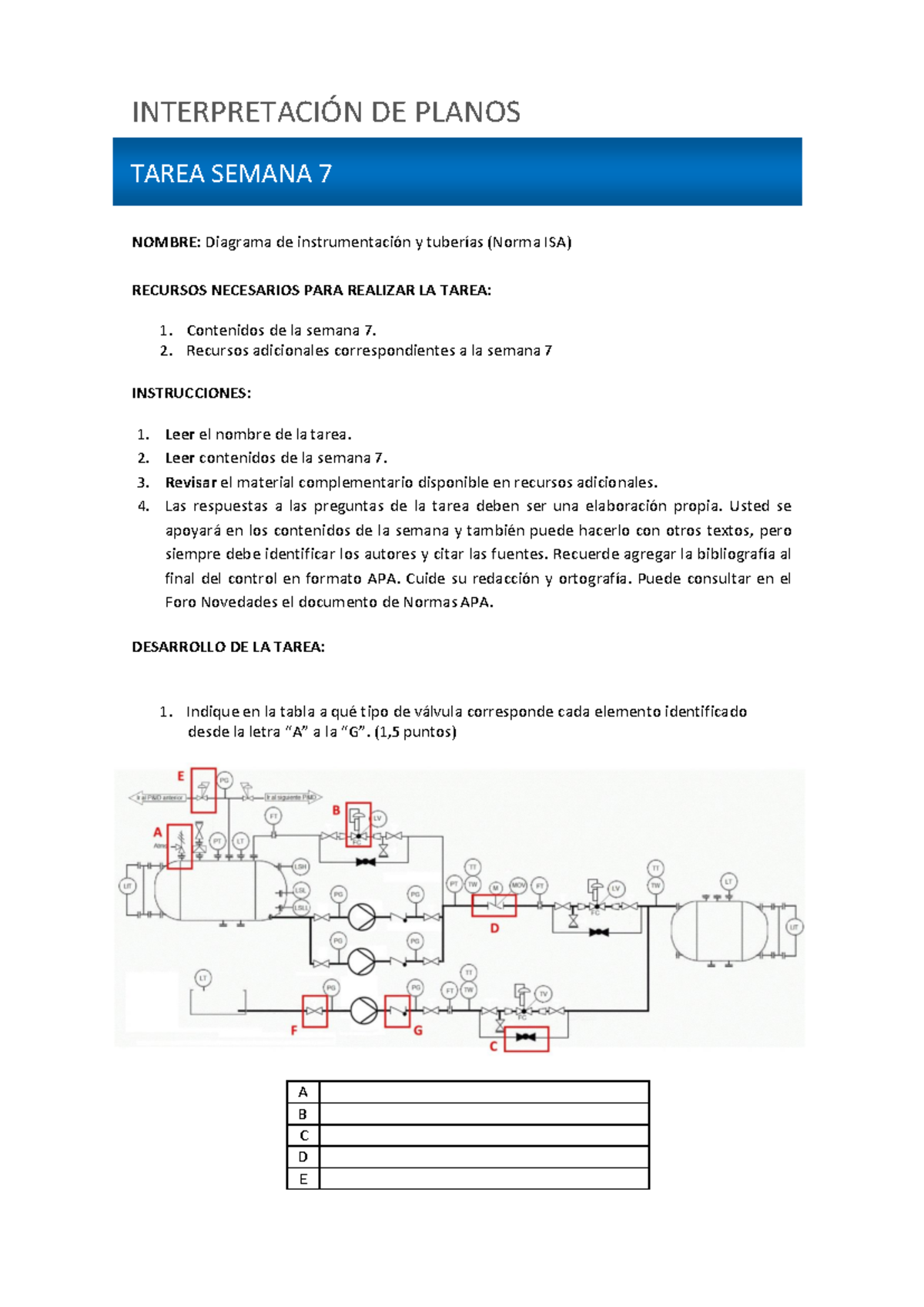 S7 Tarea V2(281222) - INTERPRETACIÓN DE PLANOS NOMBRE: Diagrama De ...