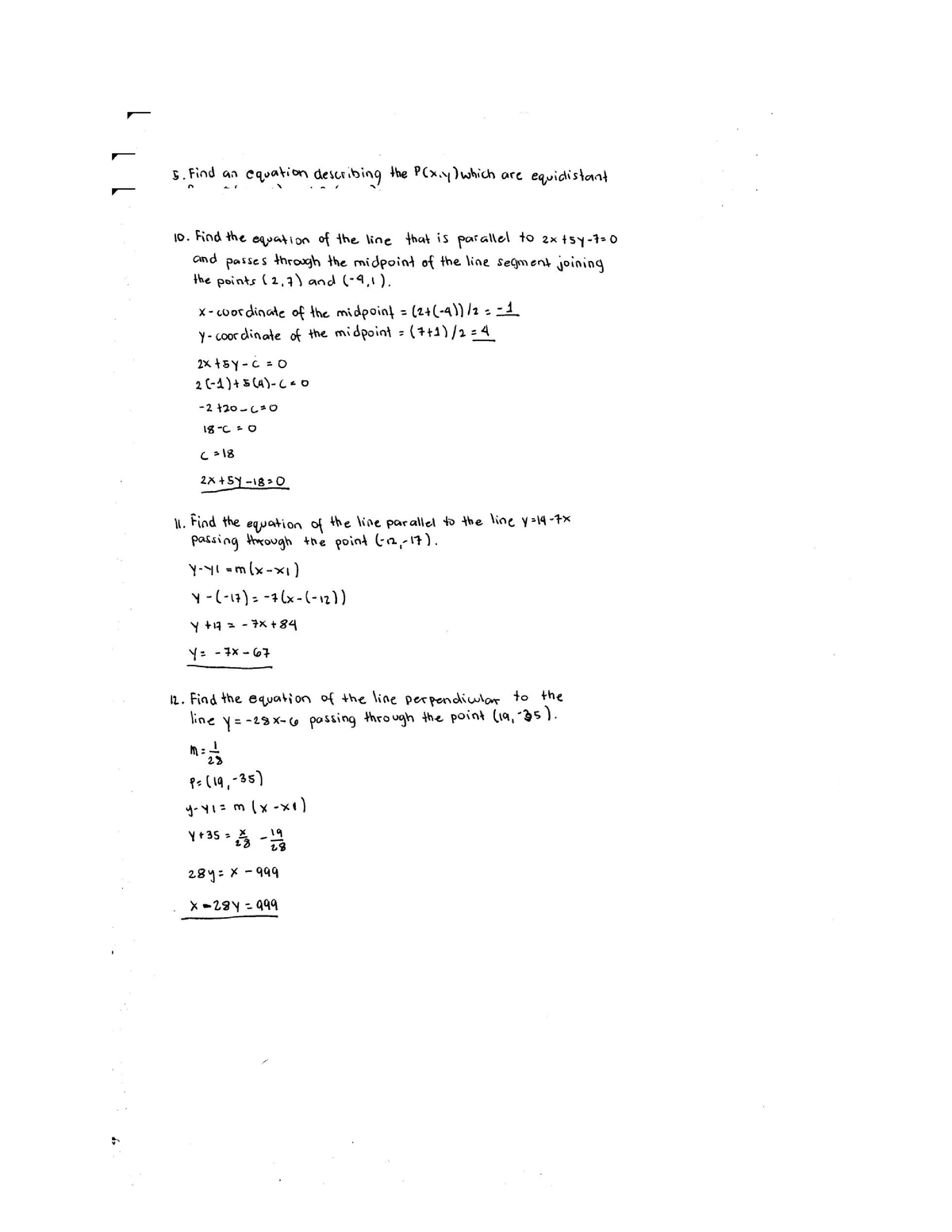 Length And Midpoint - UGRD-MATH6100 Calculus 1 - Studocu