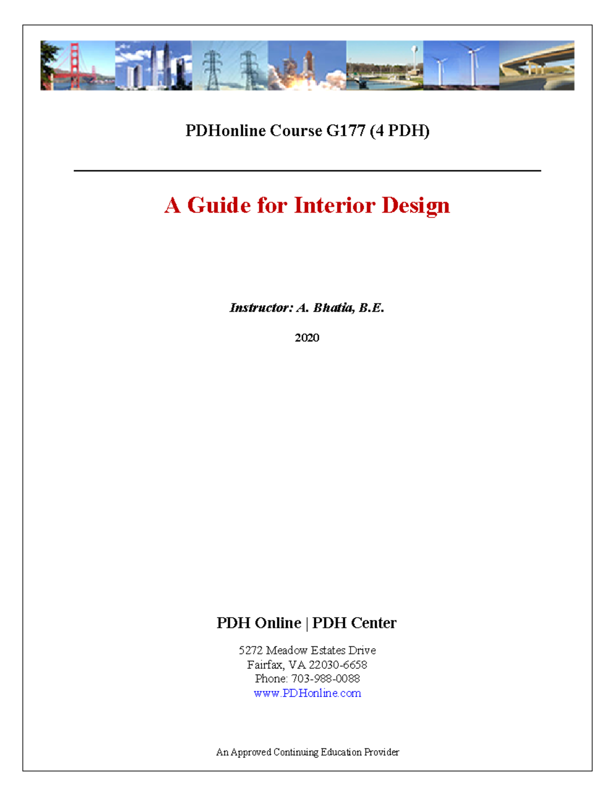 Design Guide for Interiors - ####### PDHonline Course G177 (4 PDH) A ...
