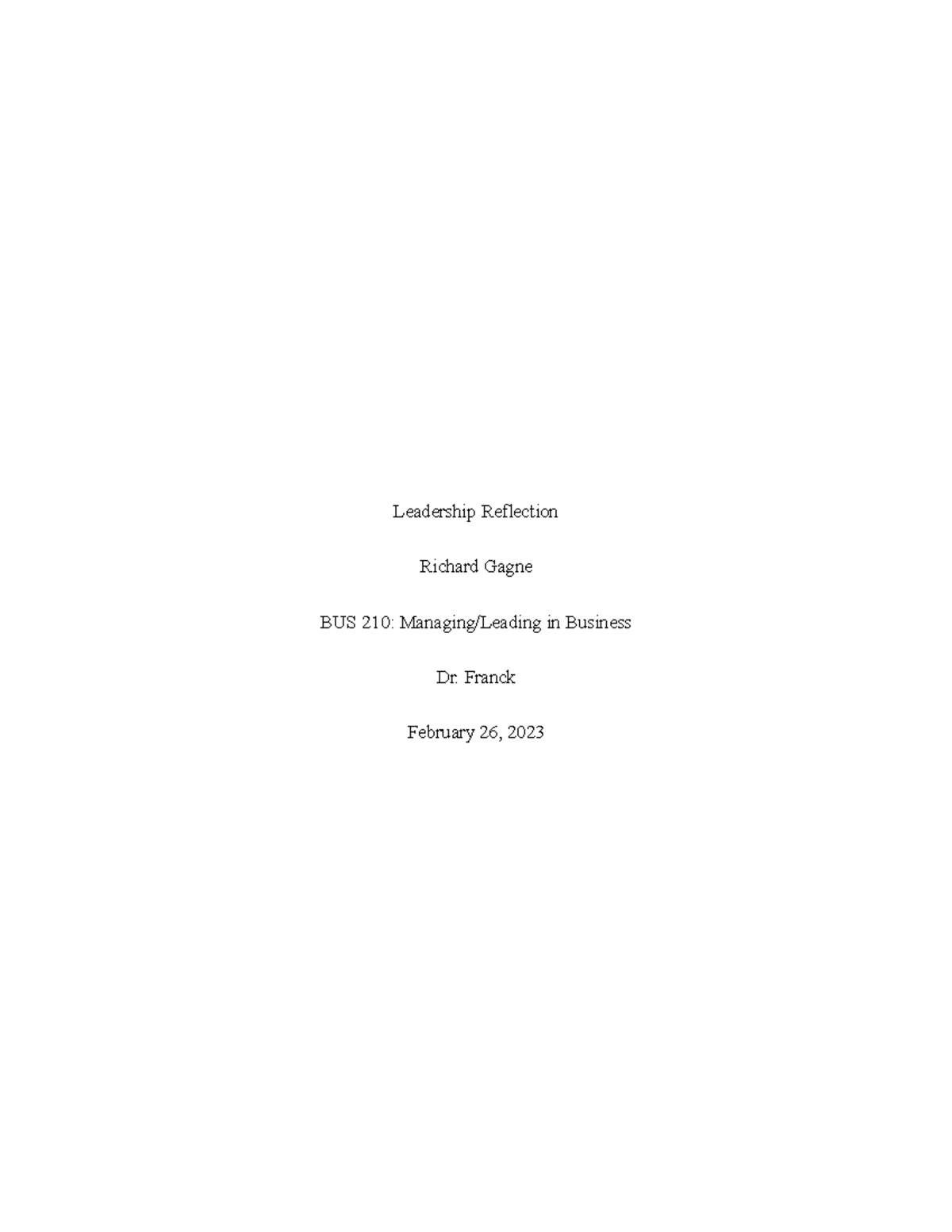 Bus 210 Module 4 Journal - 1xlr962