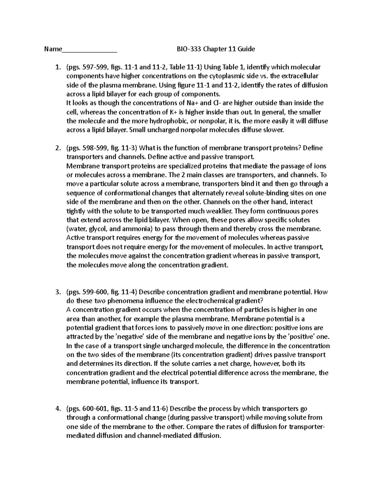 BIO-333 CH11 Guide-SM - Hope this helps - Name_______________ BIO-333 ...