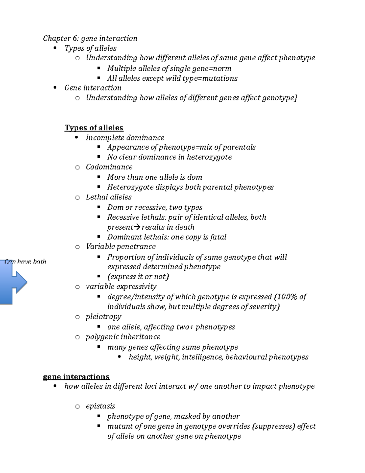 chapter-6-lecture-notes-6-chapter-6-gene-interaction-types-of