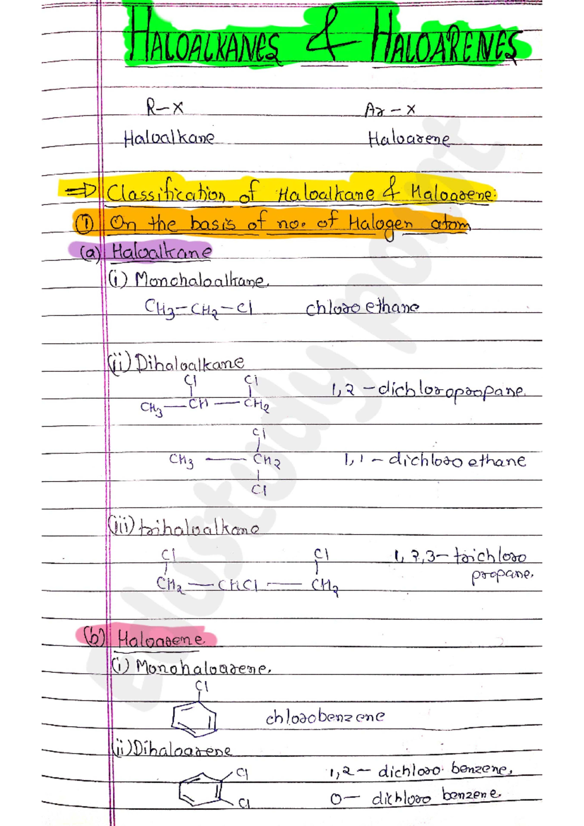 Haloalkanes and haloarenes - HALOALKANES HALOARENES X Haloalkane ...