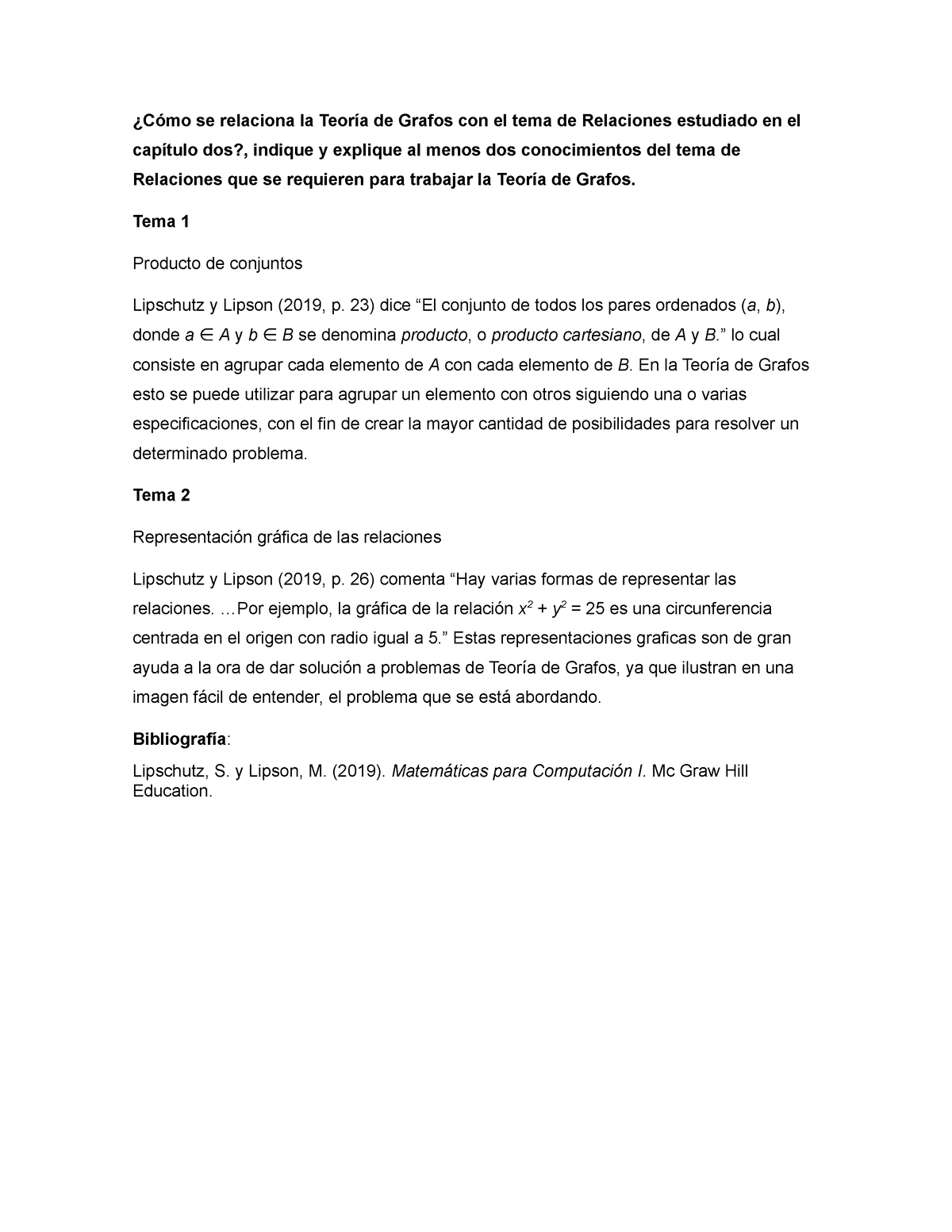 Cómo Se Relaciona La Teoría De Grafos Con El Tema De Relaciones ...