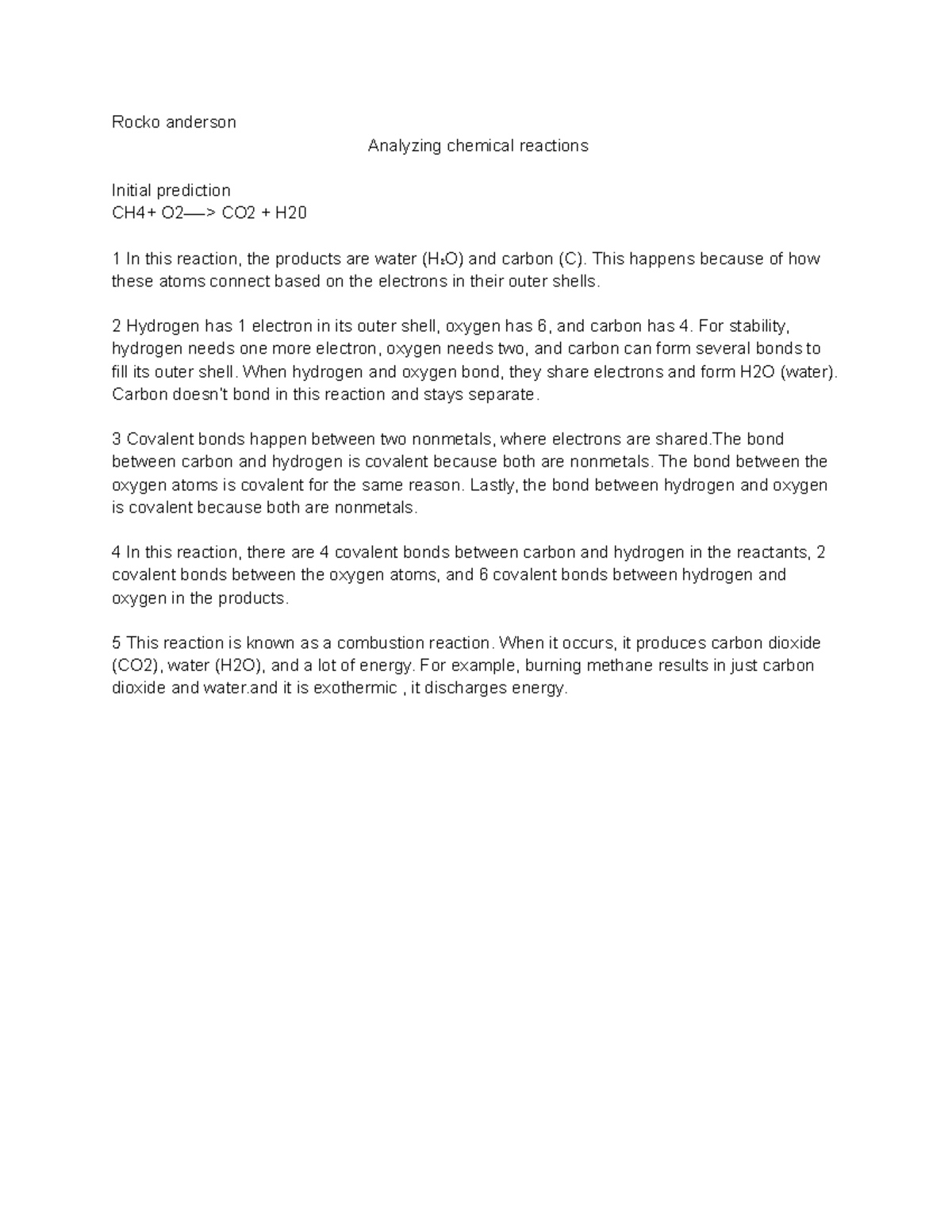 Untitled document - this is my notes for bio - Rocko anderson Analyzing ...