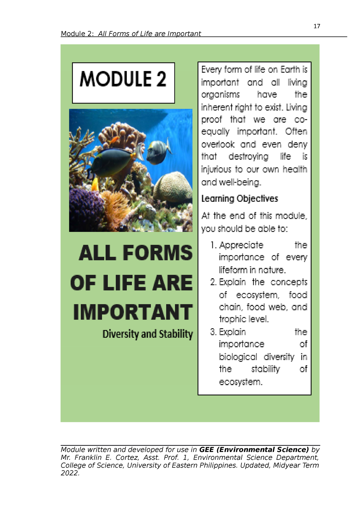 2022-envi-sci-module-2-module-2-all-forms-of-life-are-important