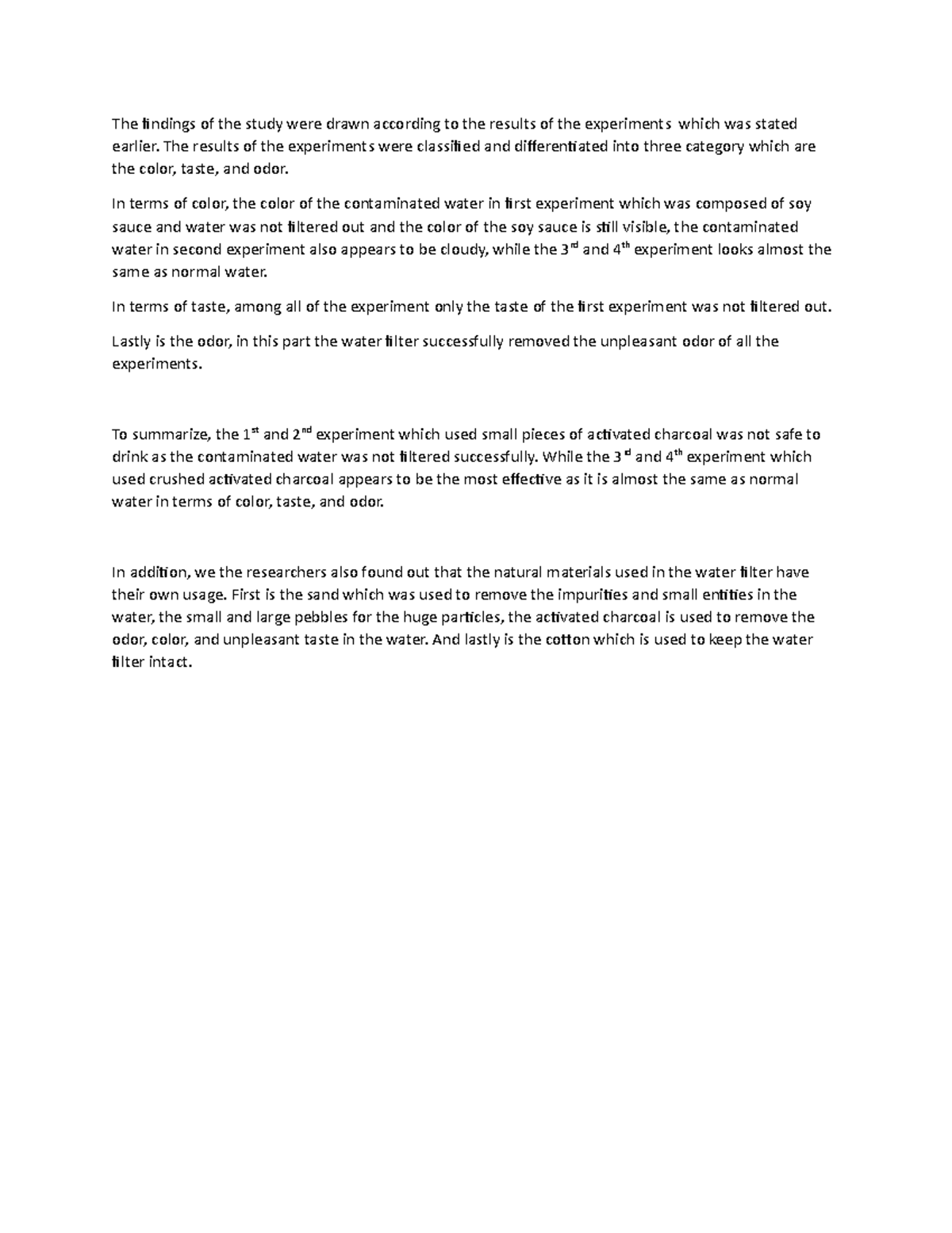 Defense Script - Math reviewer - The findings of the study were drawn ...
