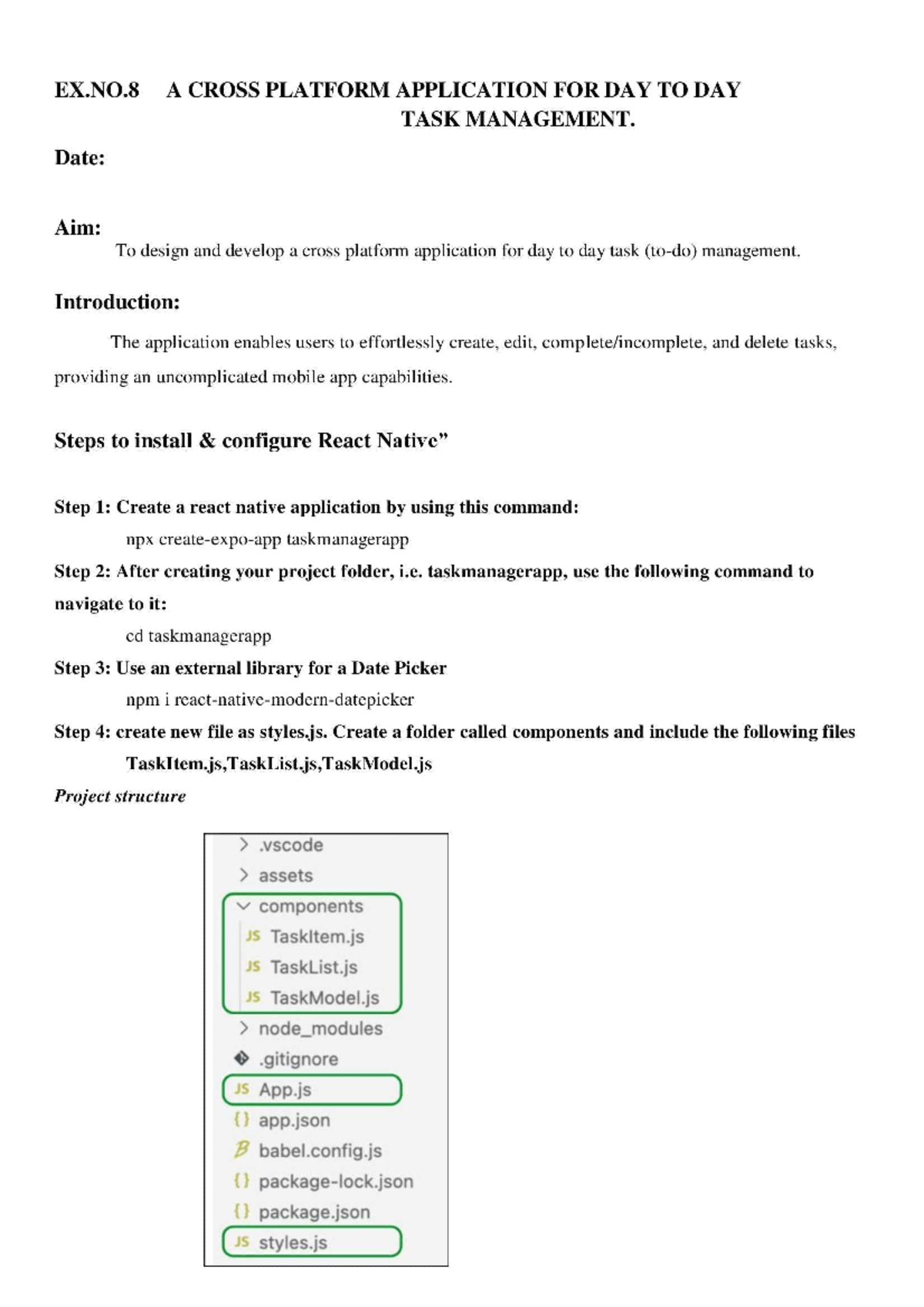 APD EX8 TASK Management - Applied Chemistry II - Studocu