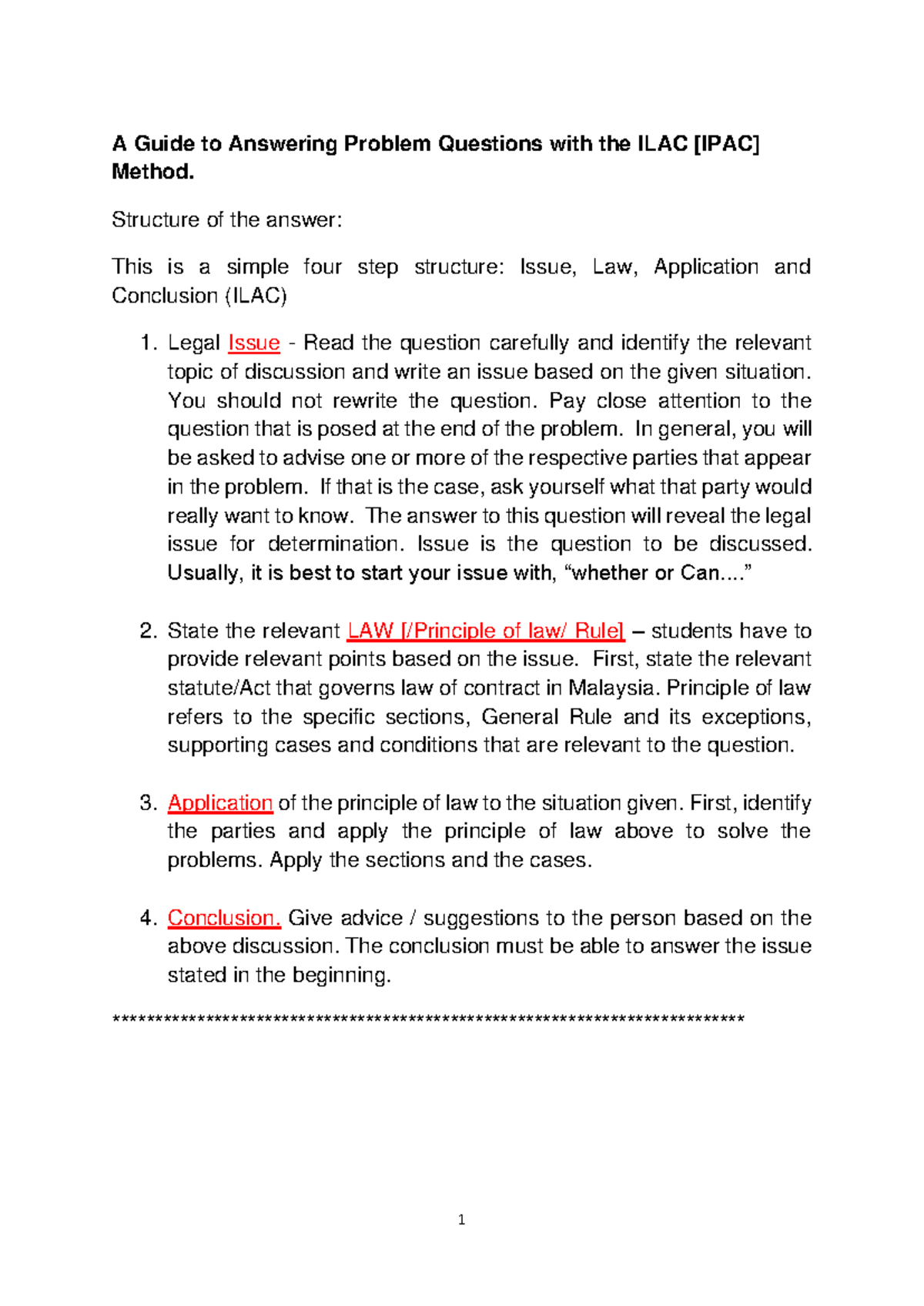 Lecture week 5 PBQ - A Guide to Answering Problem Questions with the ...