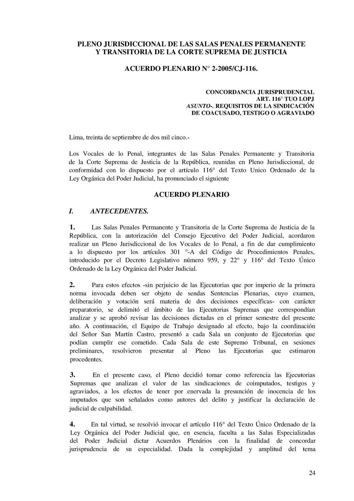 Acuerdo-Plenario-2-2005-CJ-116-LP - Ocred - PLENO JURISDICCIONAL DE LAS ...