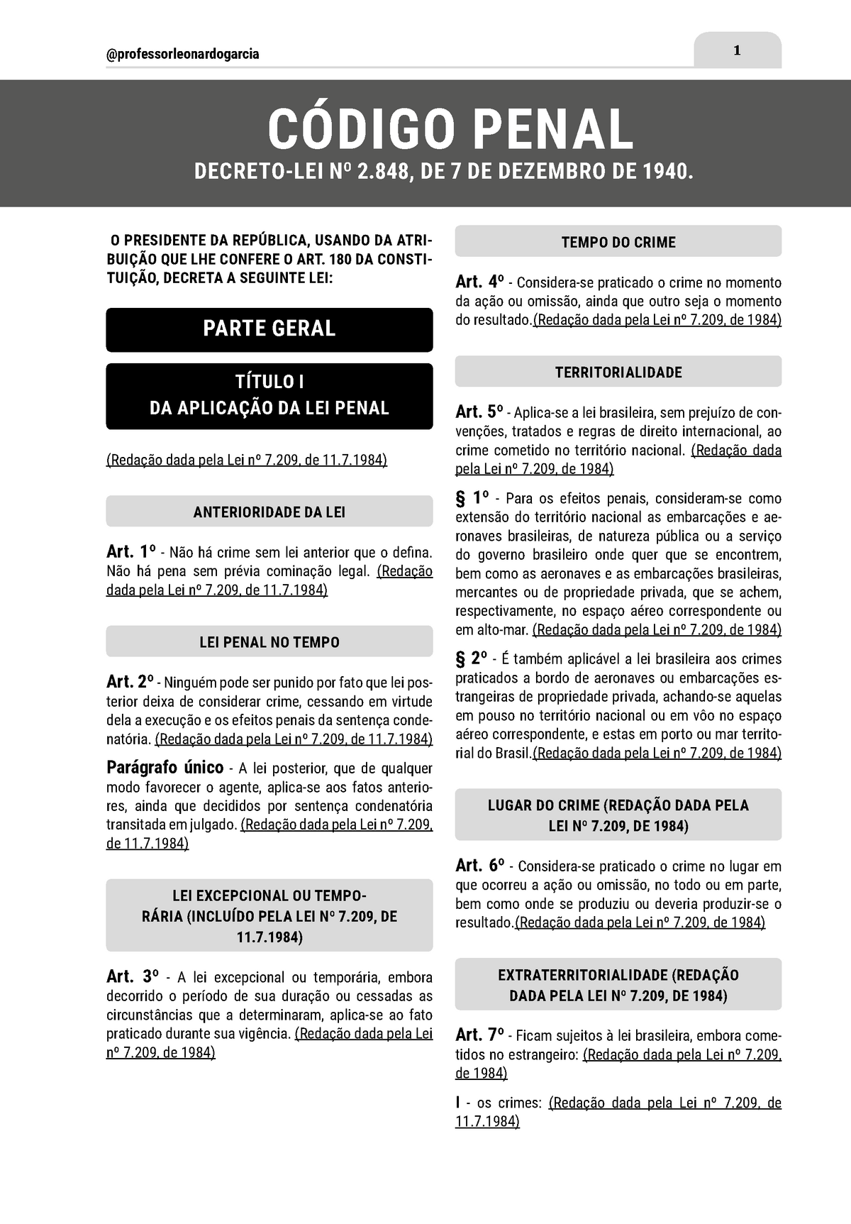 CÓDIGO Penal - CÓDIGO PENAL DECRETO-LEI NO 2, DE 7 DE DEZEMBRO DE 1940 ...