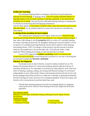 Techniques for providing comprehensible input - TECHNIQUES FOR ...