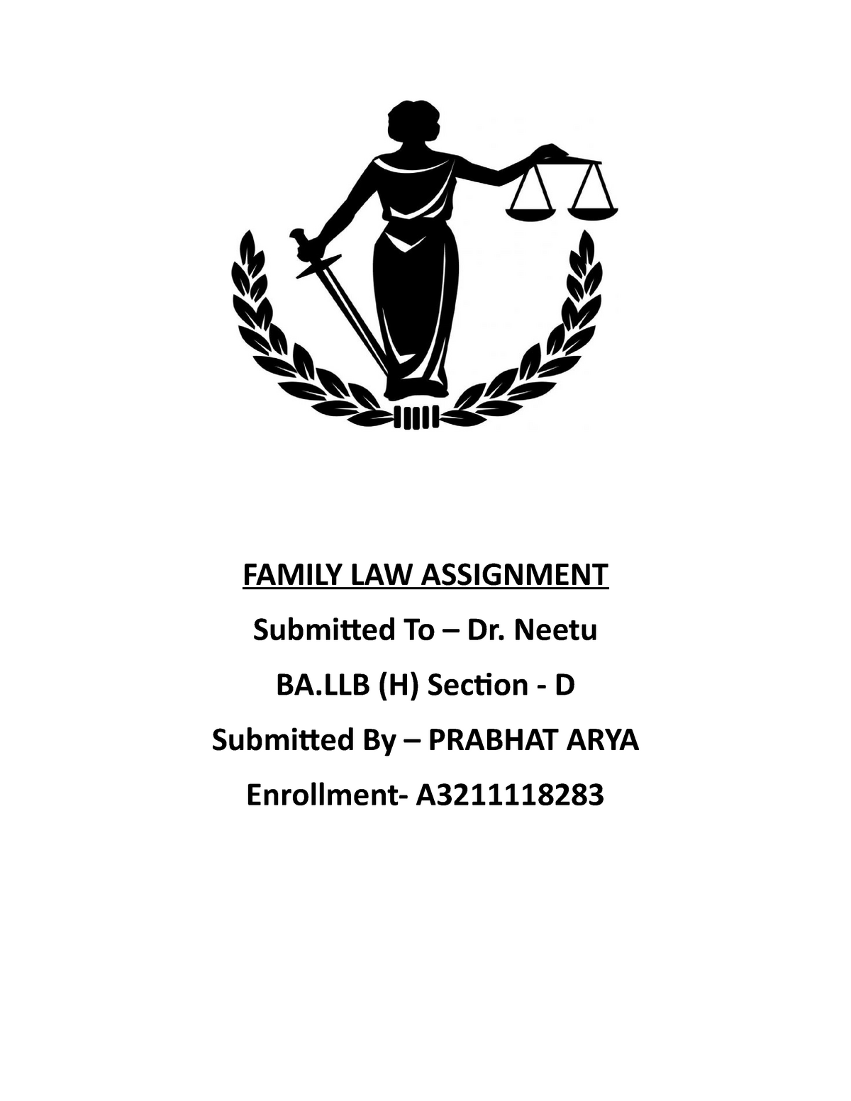 family law assignment 2