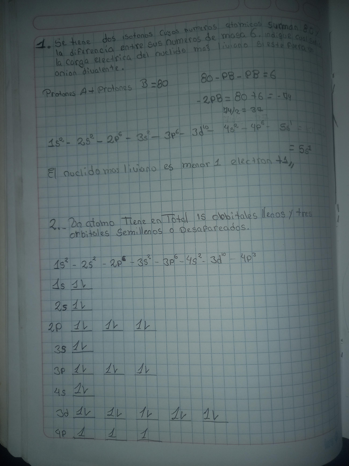 Examen De Quimica 2-B - Practica - Química - Studocu