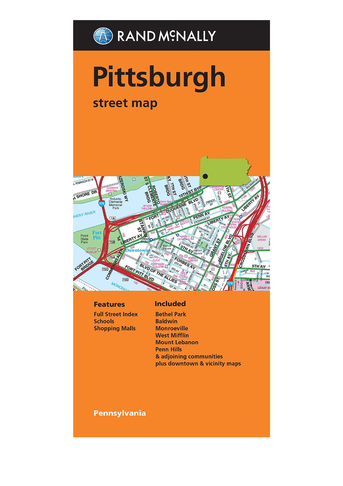 Ebook Download Folded Map Pittsburgh Street Map For Ipad - Law4001 