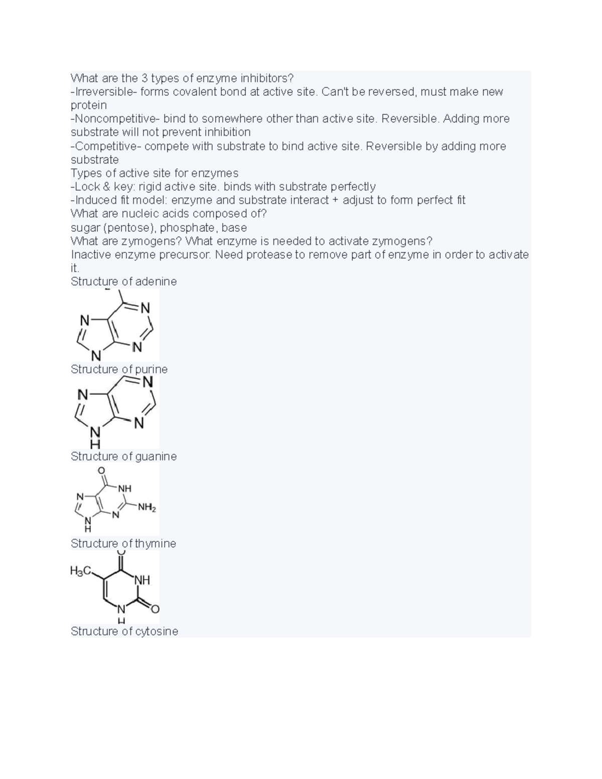 What Are The 3 Types Of Enzyme Inhibitors