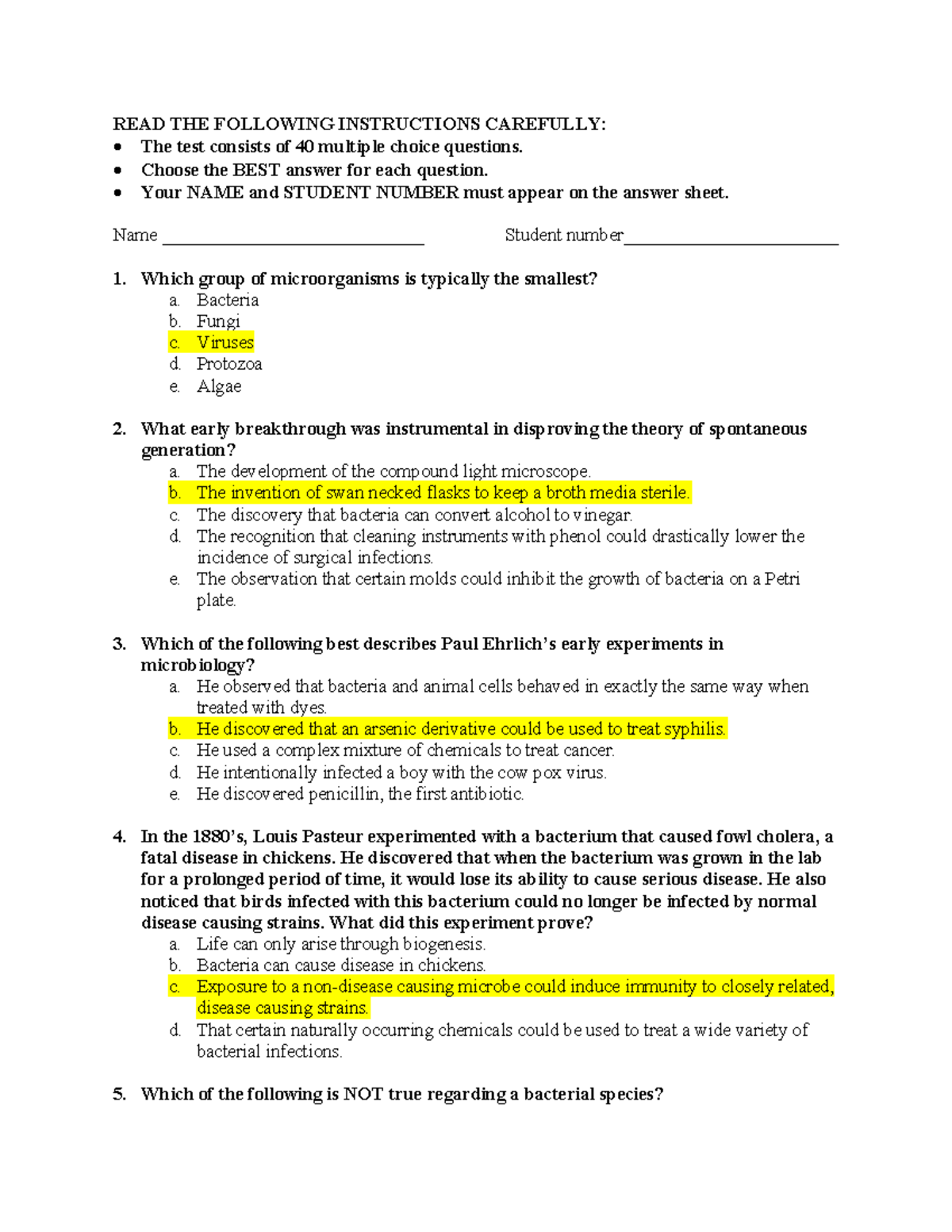 Practice Midterm 1 With Answers - READ THE FOLLOWING INSTRUCTIONS ...