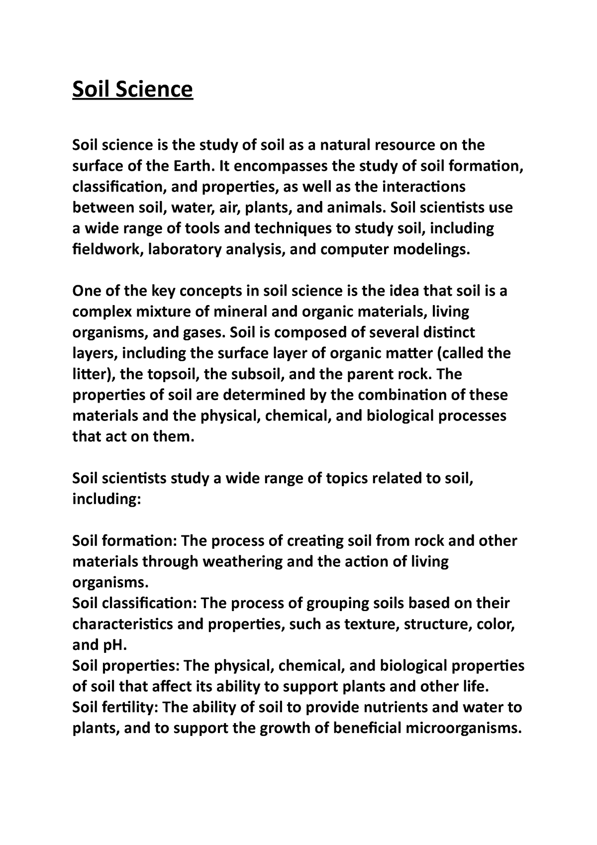 research topics on soil science