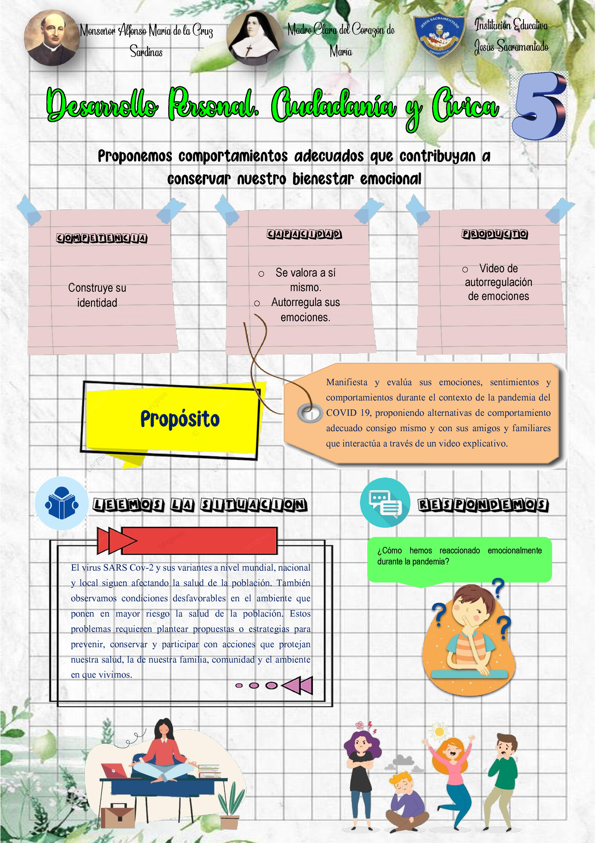 Ruta 01dejunio Dpcc - Lectura - Construye Su Identidad O Se Valora A Sí ...