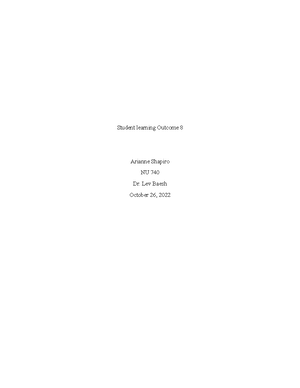 740Week 2 notes - Week 2 notes EBP in nursing and healthcare Evidence ...