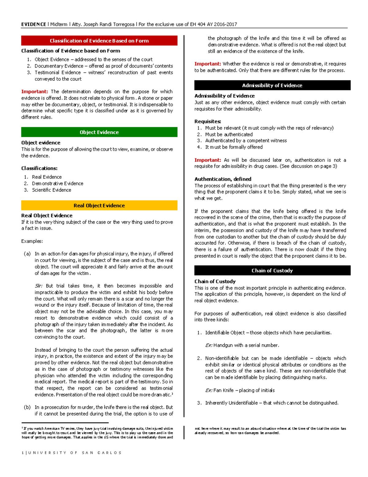 2-evidence-midterm-reviewer-classification-of-evidence-based-on-form