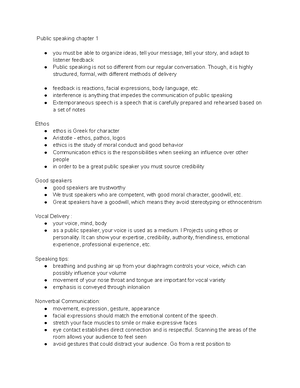Public Speaking Lecture Notes - HOUSE OF LORDS REFORM Committee favours ...