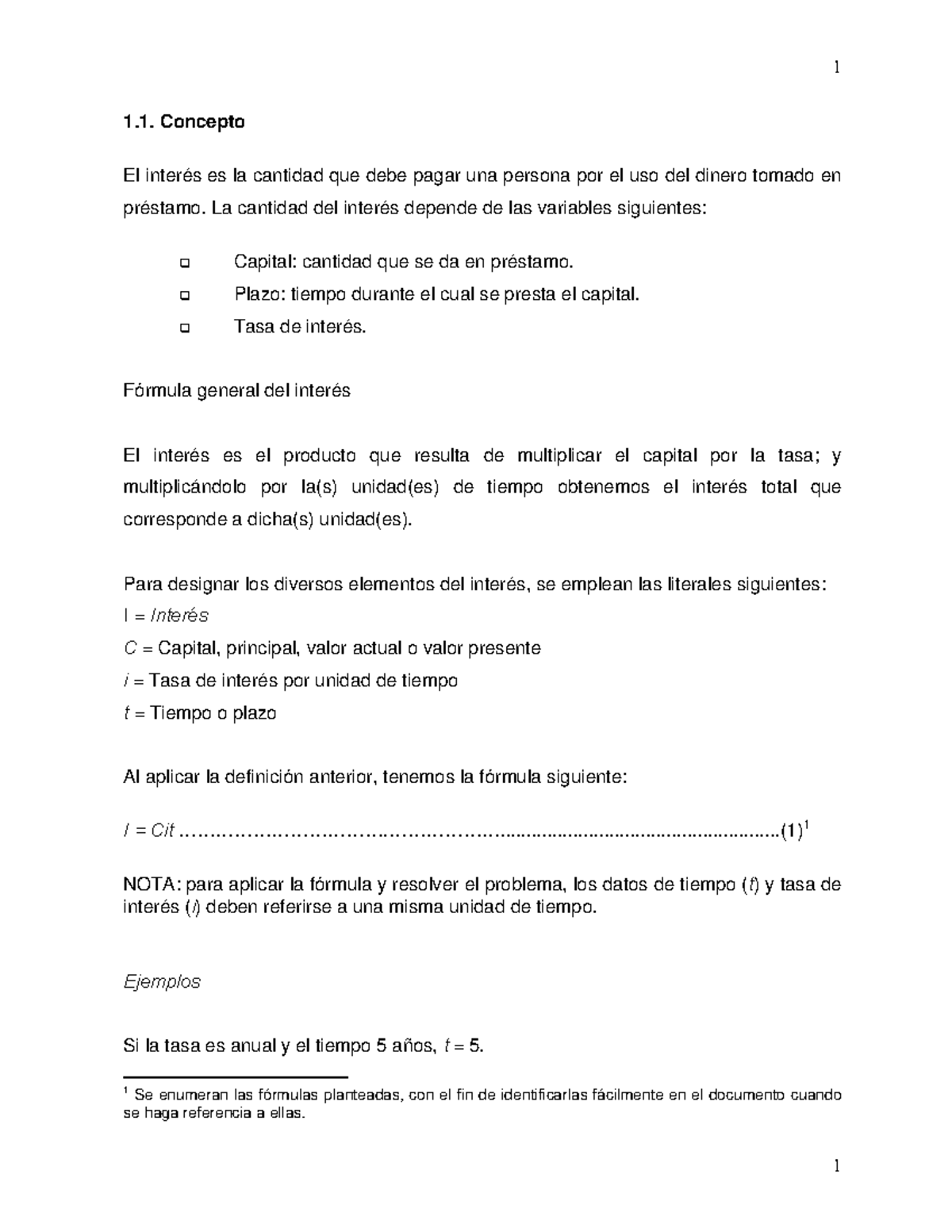 Ejercicios de tasa de interes - Calculo Financiero - UNSA - Studocu