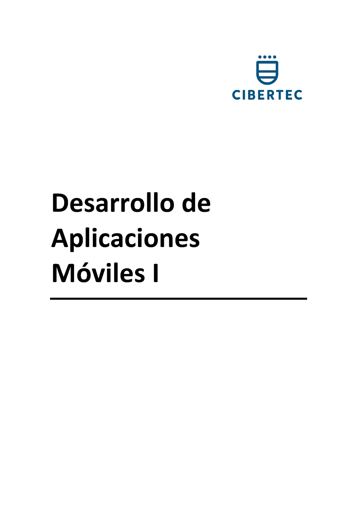 2 Manual 2023 Desarrollo De Aplicaciones Moviles I 1896 Desarrollo De Aplicaciones Móviles 