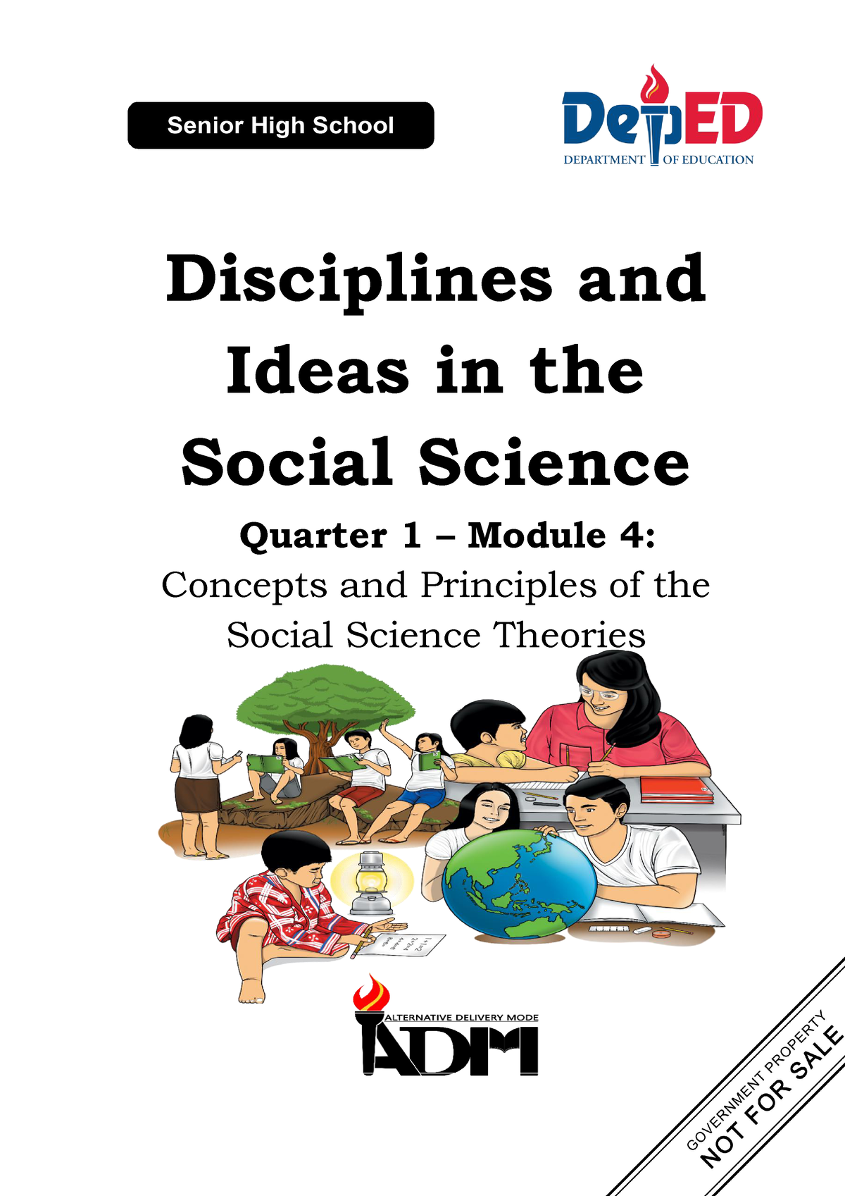 Disciplines And Ideas In Social Sciences Quarter 1 Module 4 Social 