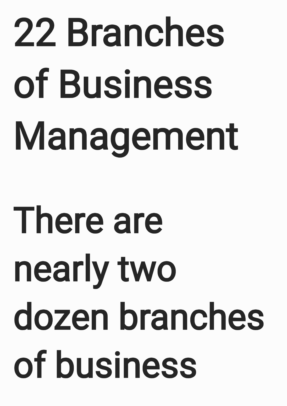 what-are-the-branches-of-business-management