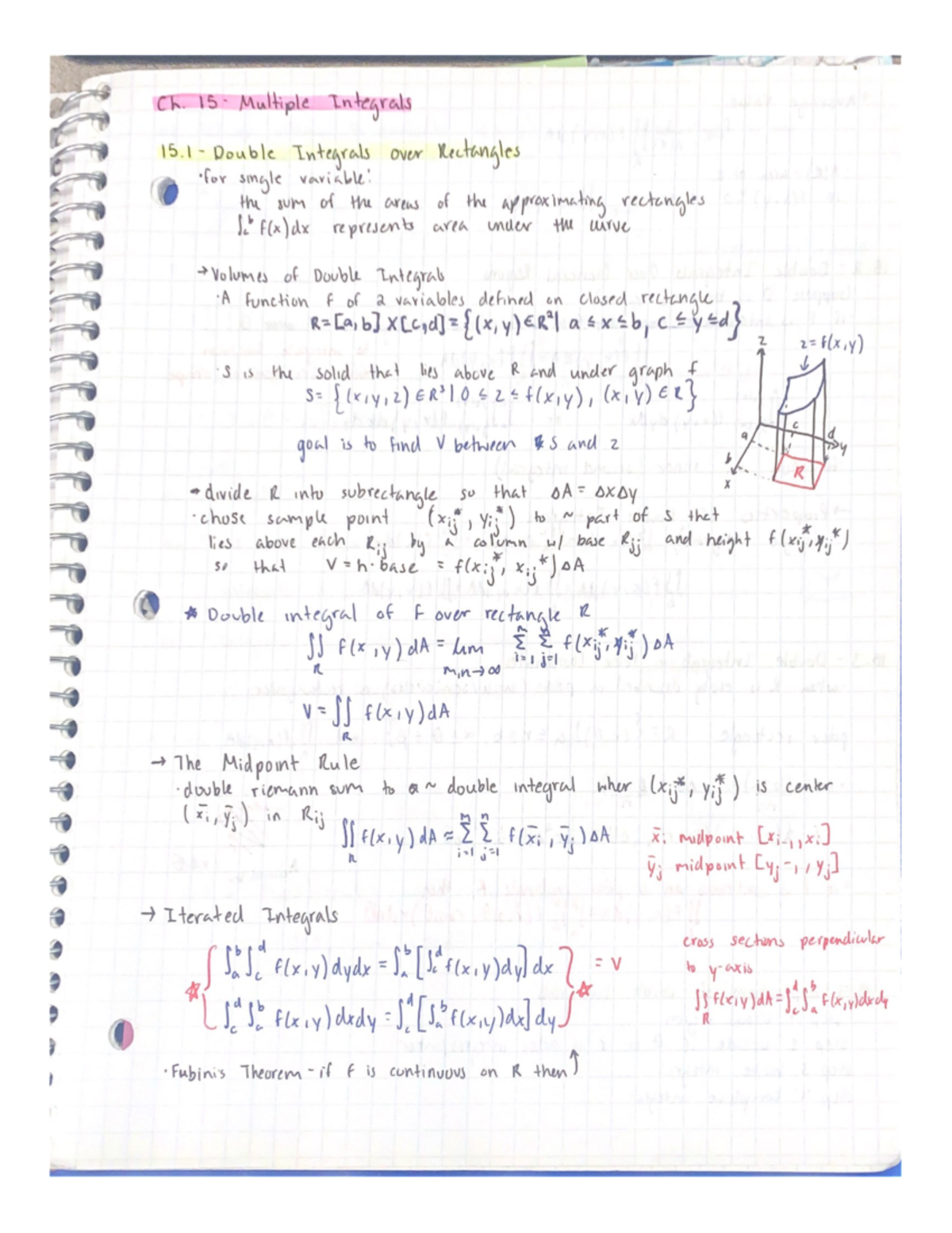 Multivariable Chapter 15.1 - MATH 53 - Studocu