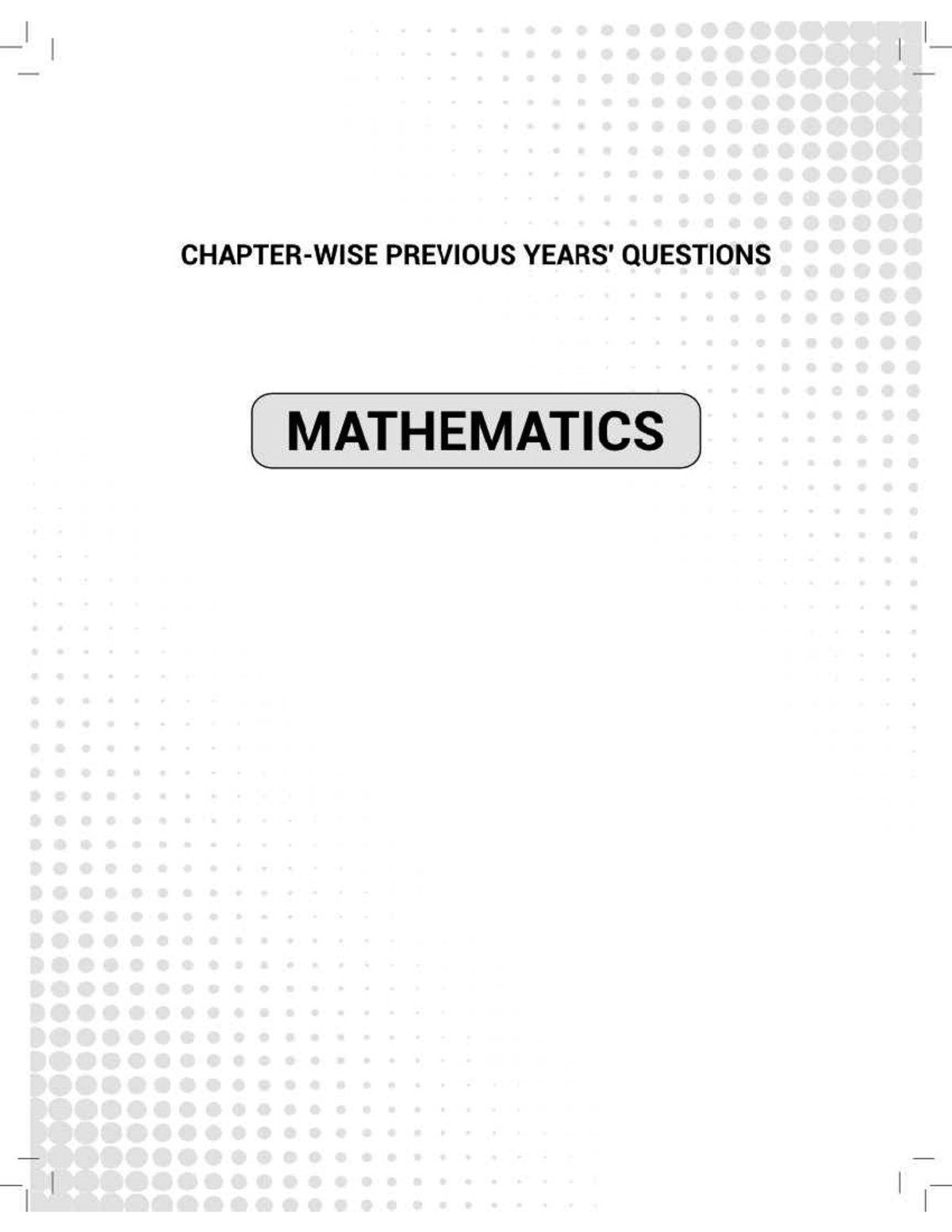 Maths PYQ-1 - . Dhehjdjdjd - PREVIOUS QUESTIONS MATHEMATICS PREVIOUS ...