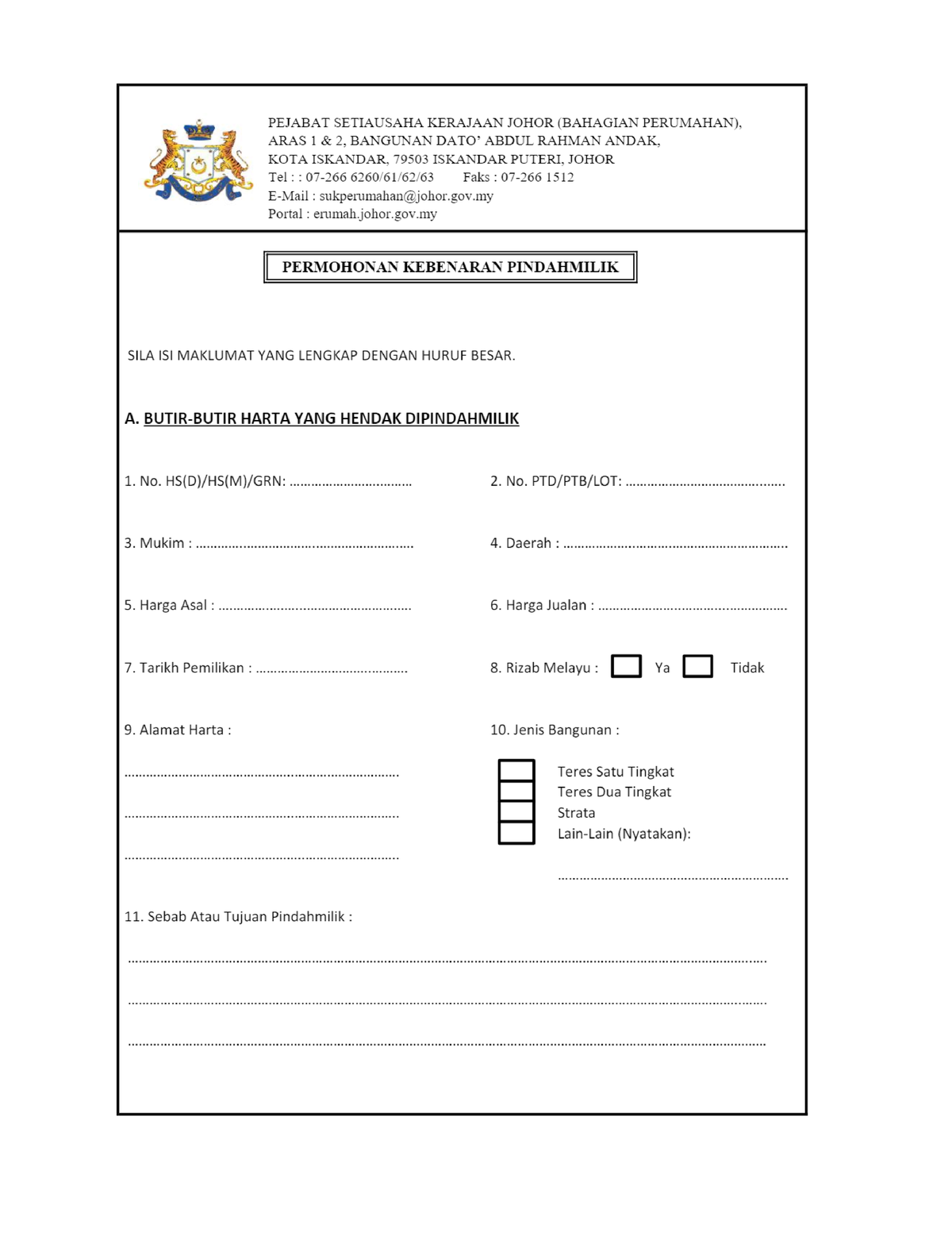 Borang Consent Suk Conveyancing Law 1 Studocu