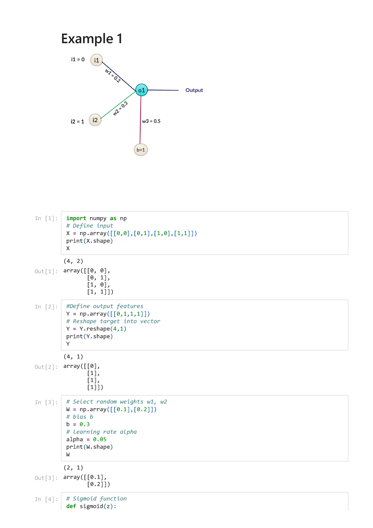 neural network course assignment