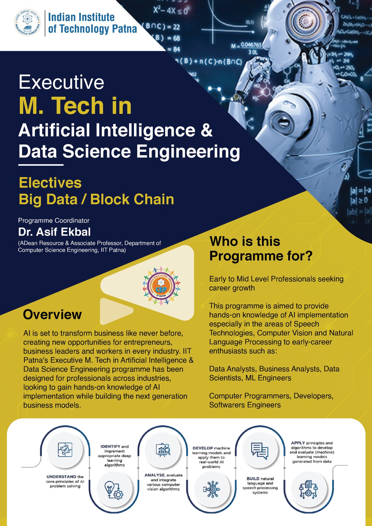 MTech Artificial Intelligence Data Science Engineering - Executive M ...