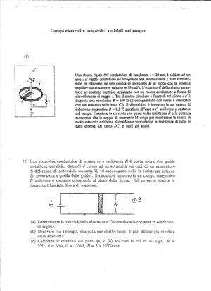 4) FIS 2 Mag 62-75+82 - Corso Di Fisica 2 Unipr Aa 2019-2020 - Fisica 2 ...