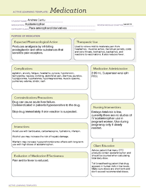 ATI Medication Docusate Calcium (Laxative) - ACTIVE LEARNING TEMPLATES ...