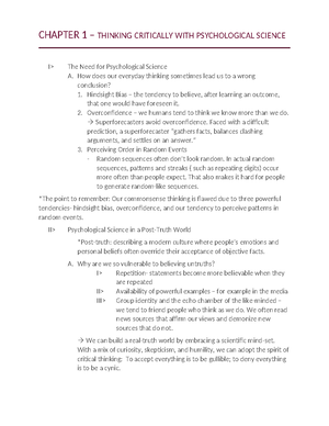 Chapter 7 Psych Notes - Chapter 7- Thinking, Intelligence Language The ...