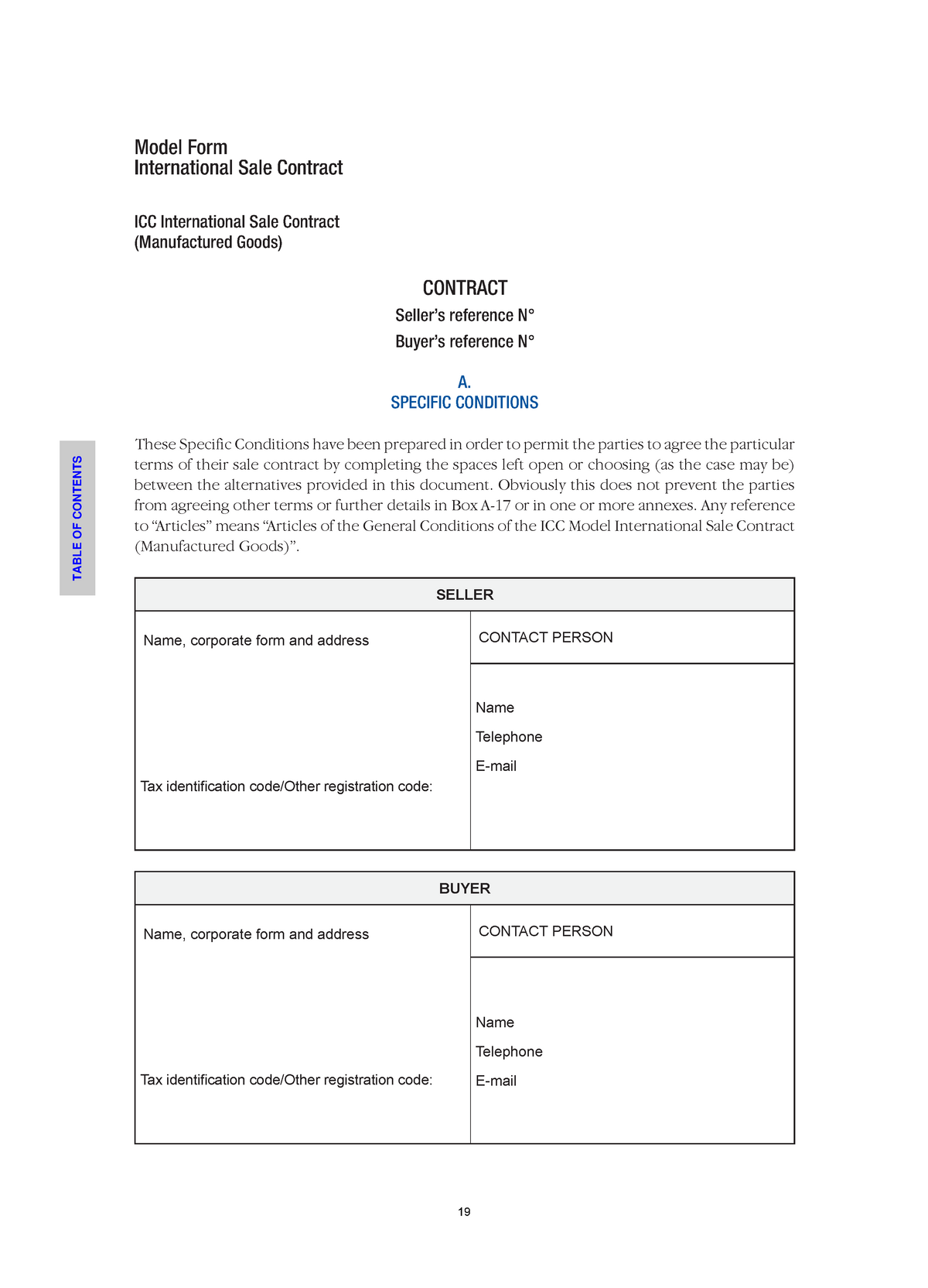 ALE2 2021 Week 12 ICC Model International Sale Contract 2012 - Model ...