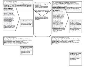 Concept Map W4 - Background Information, Nursing Problem, Interventions ...