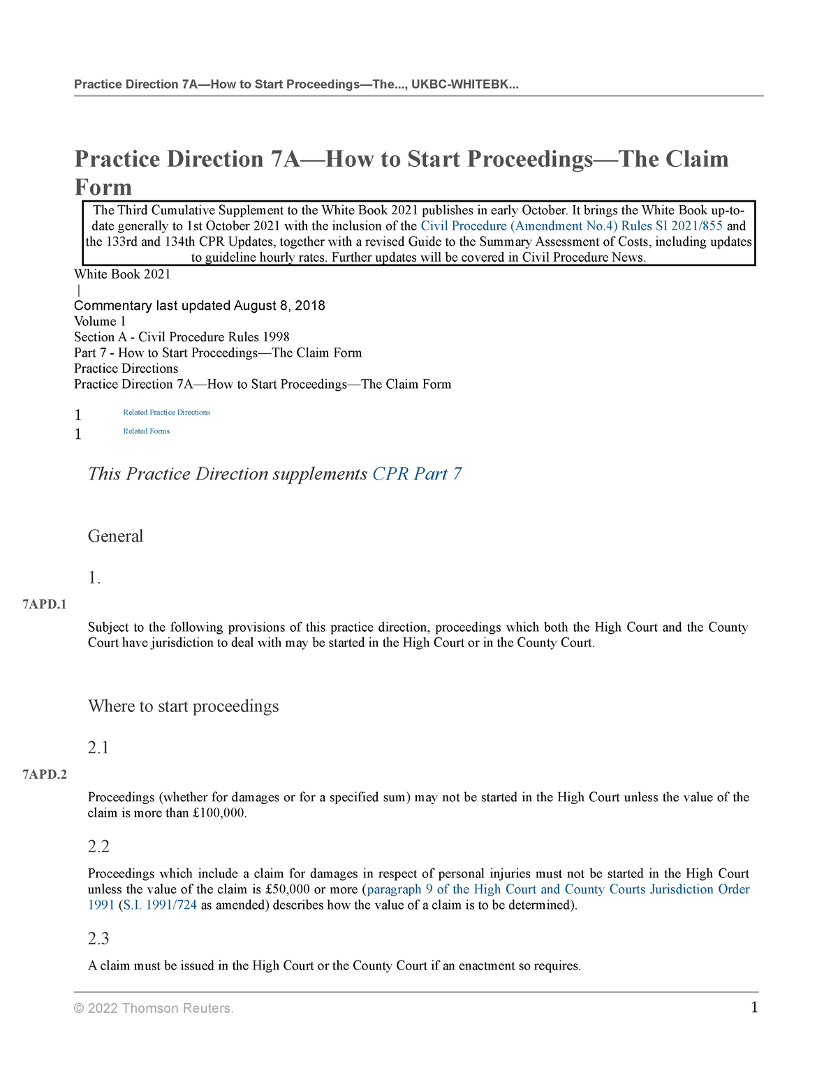 practice-direction-7ahow-to-start-proceedings-the-claim-form-practice