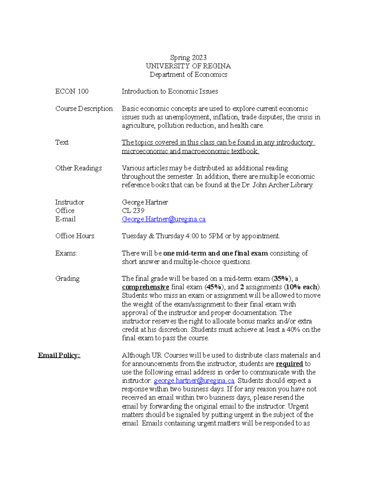 s23-100-outline-schedule-spring-2023-university-of-regina