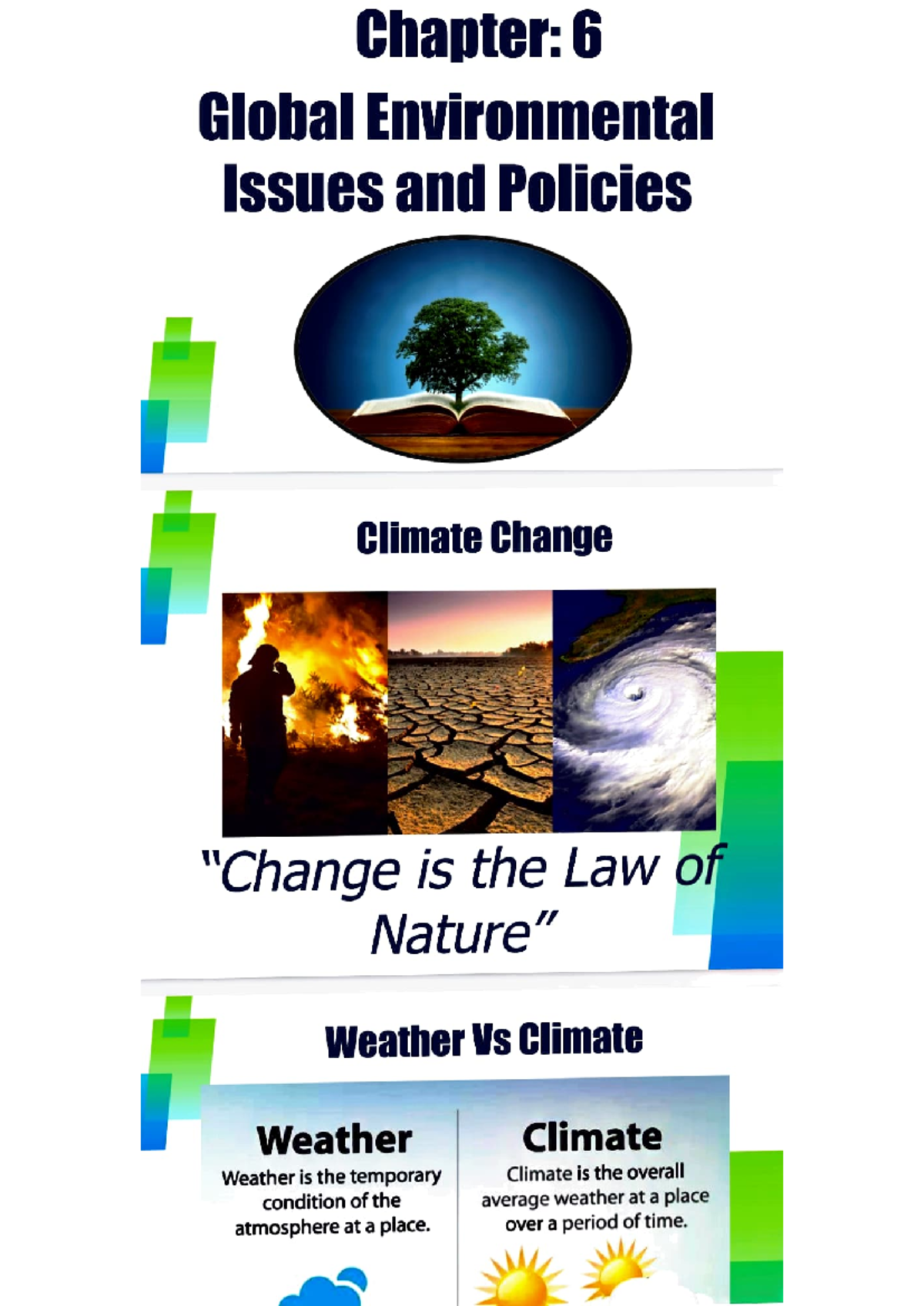 Unit -6 global environmental issues and policies - aec evs - Studocu