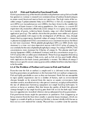 Food Science And Technology Preservation Of Fresh Food Products