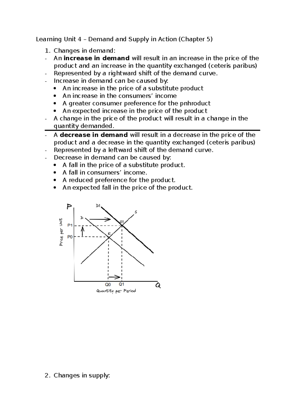 Learning Units 4 to 6 - Summarised notes of work - Learning Unit 4 ...