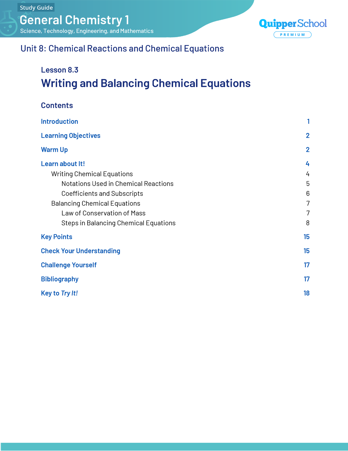 CHM1 11 12 Q1 0803 FD - General Chemistry - Unit 8 Lesson 3 - Writing ...