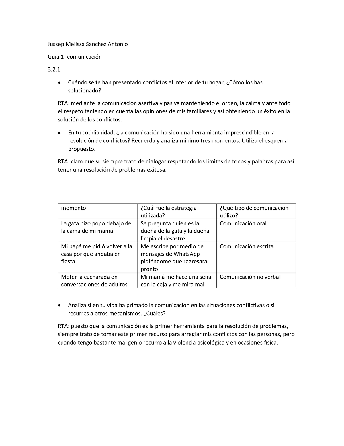 GUIA 1- Comunicación De La Clase De La Profe Gina - Jussep Melissa ...