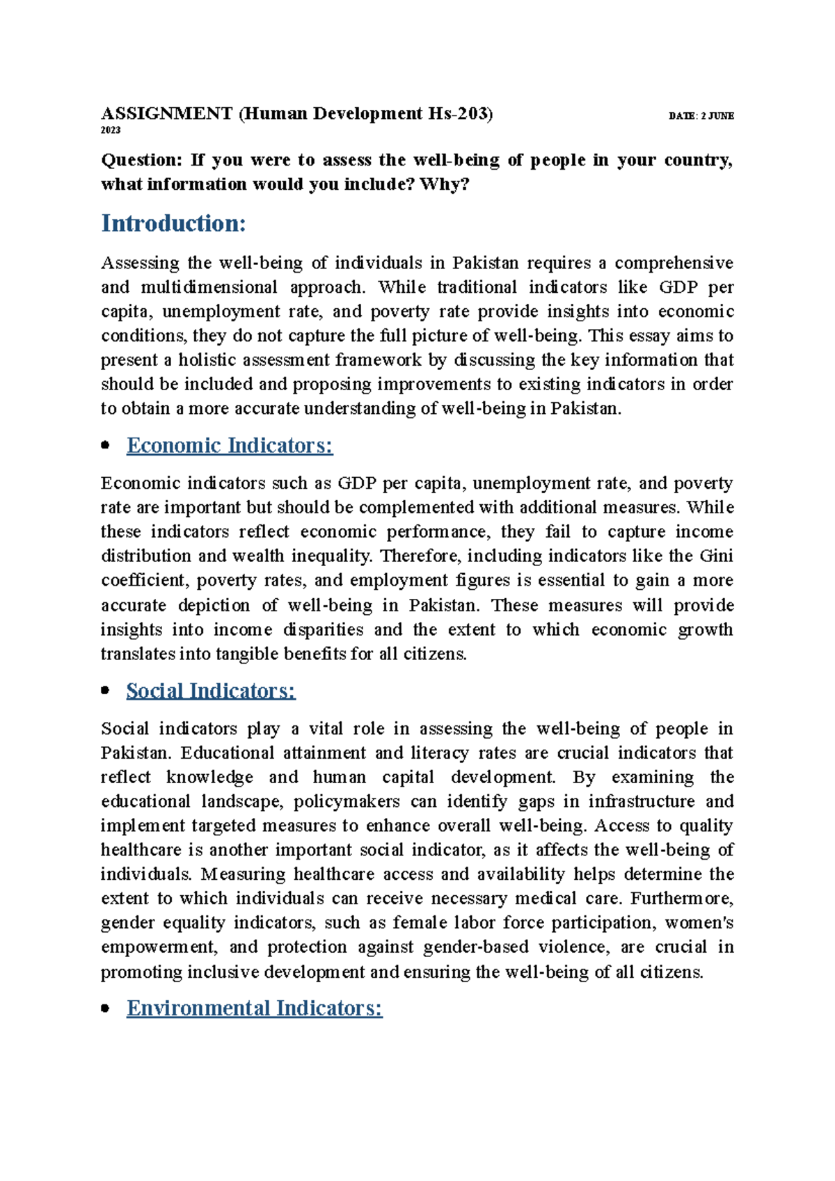 Essay HD Assignment Material development and adaptations NED