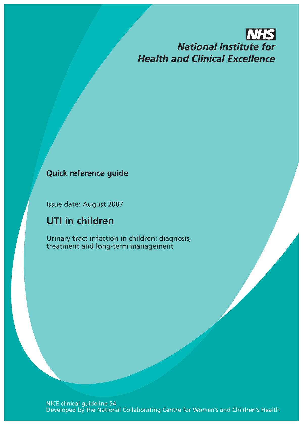 nice-urinary-tract-infection-in-children-quick-reference-guide-issue