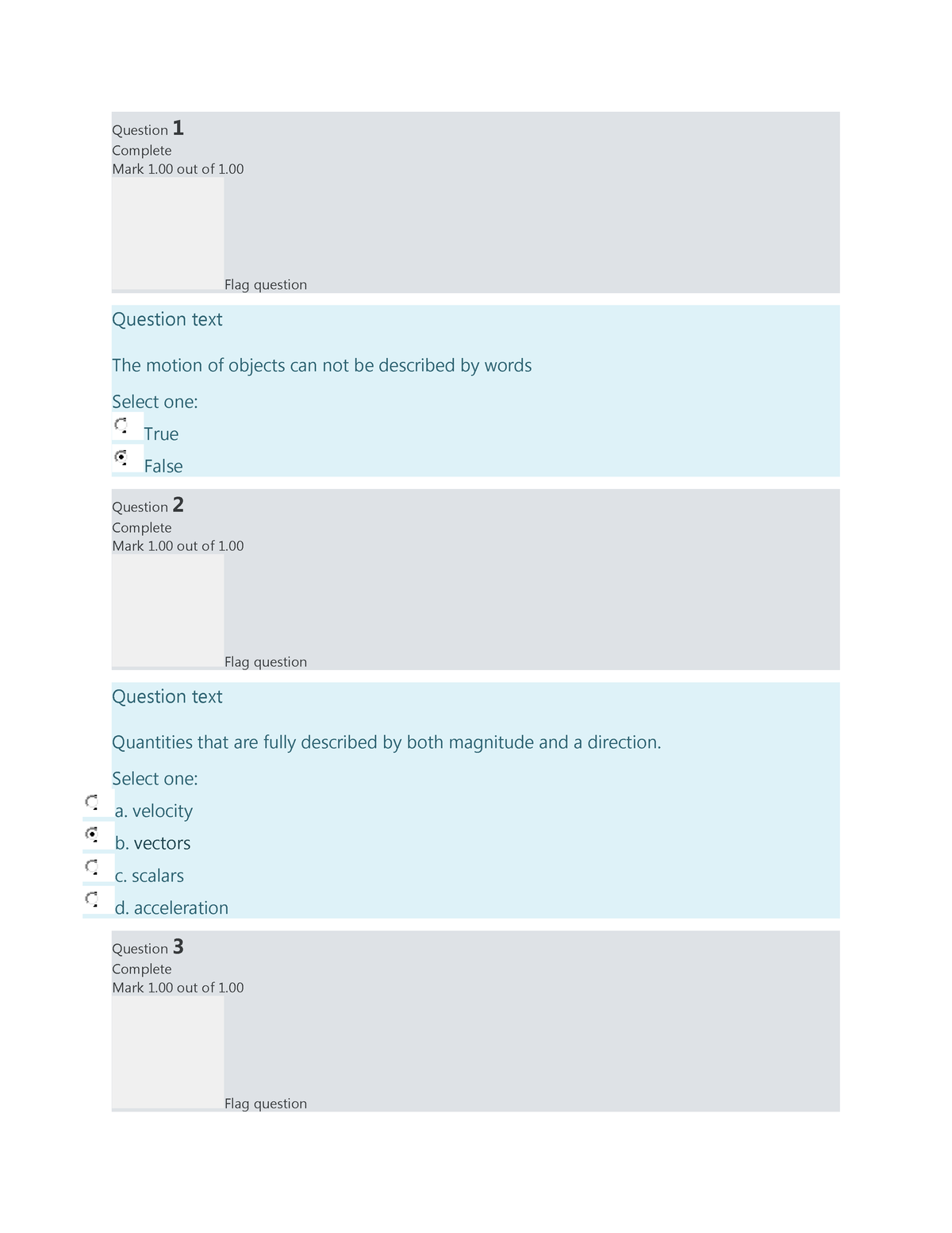 Toaz - asaaaaaaaaaaaaaaa - Question 1 Complete Mark 1 out of 1. Flag ...